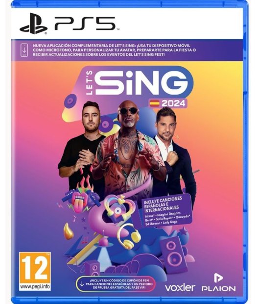 ps5 lets sing 2024