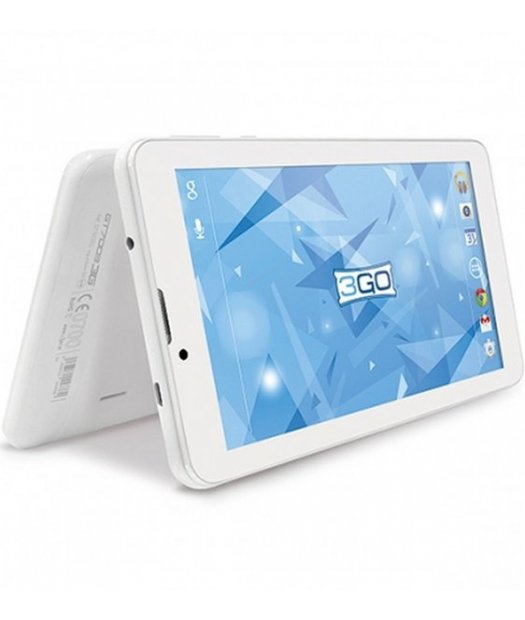 tablet 7\" marca 3go 3g 16 + 1 gb ram color blanco