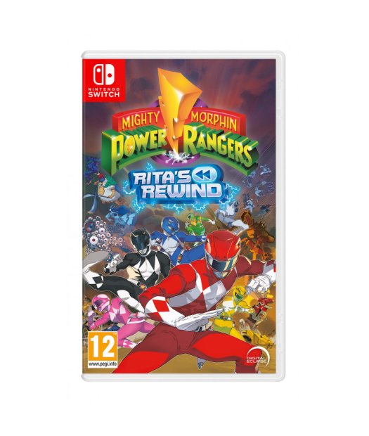 switch mighty morphin power rangers: rita\'s rewind