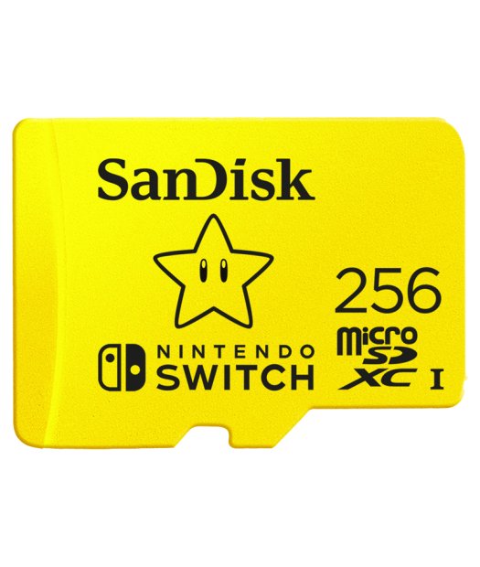 memory microsdxc 256 gb sandisk nintendo