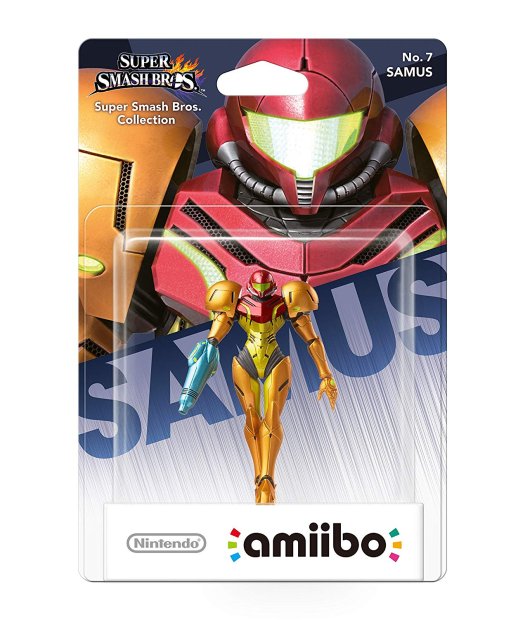 figura amiibo smash samus