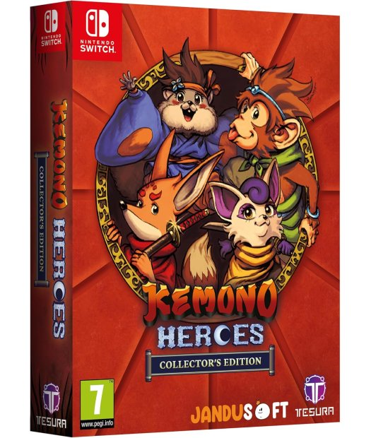 switch kemono heroes collector\'s edition