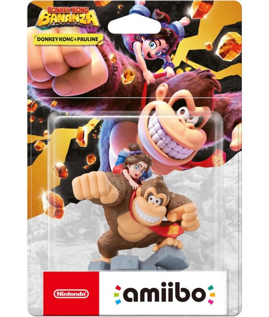 figura amiibo donkey kong and pauline