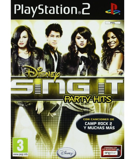 ps2 disney sing it party hits