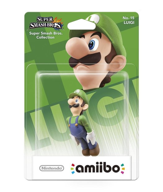 figura amiibo smash luigi