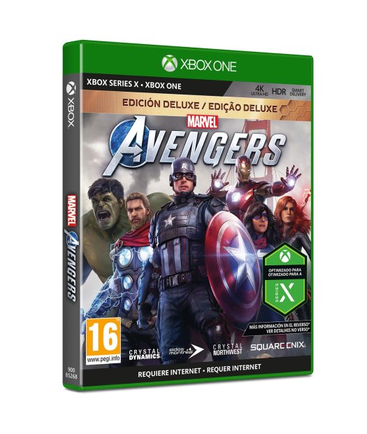 xboxone marvel avengers deluxe edition