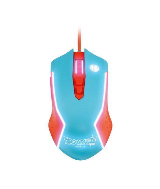 raton gaming dragon ball super goku fr-tec led