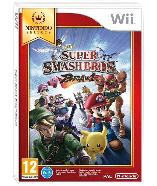 wii super smash bros brawl selects