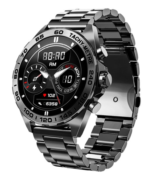 smartwatch 1,43\" beafon 501 stainless steel