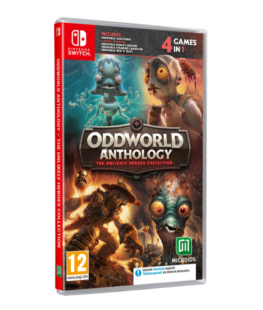 switch oddworld anthology the unlikely heroes c.