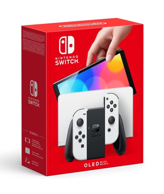 consola nintendo switch oled blanca