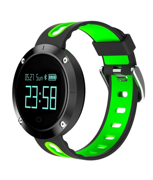 smartwatch billow sport watch xs30 negro/verde