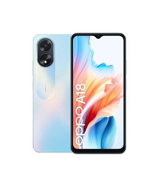 smartphone 6,56\" oppo a18 4+128gb azul