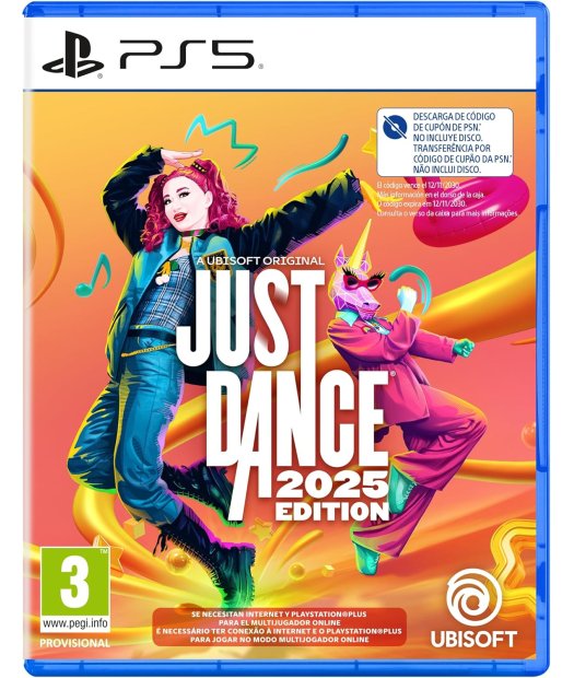 ps5 just dance 2025 (codigo descarga)