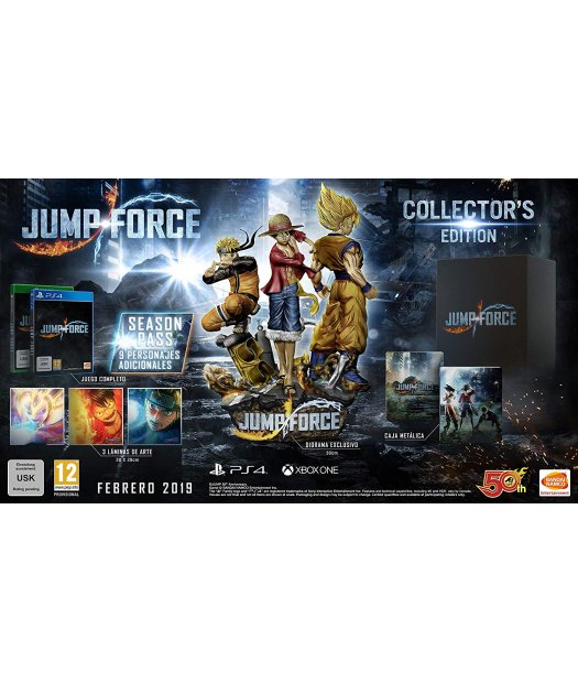 ps4 jump force collector edition