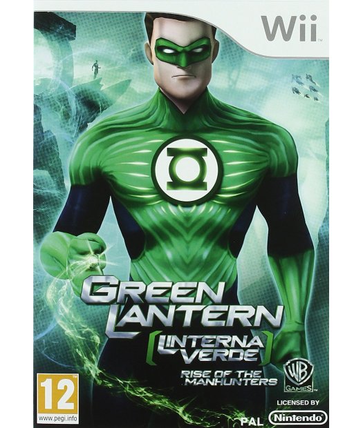 paquete álbum de recortes Pacer WII GREEN LANTER (LINTERNA VERDE) [5051893058864] - 20,50€ :  VENTAVIDEOJUEGOS: Tienda Online de videojuegos.