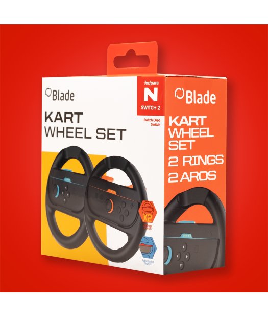 set de 2 volantes nintendo switch 2 blade