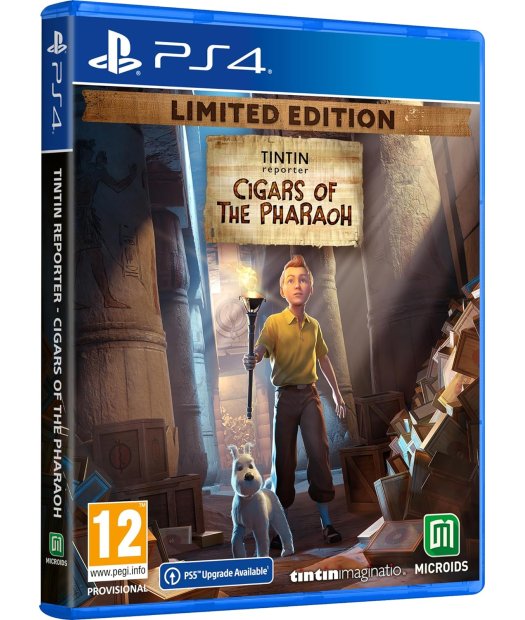 ps4 tintin reporter los cigarros del faraon