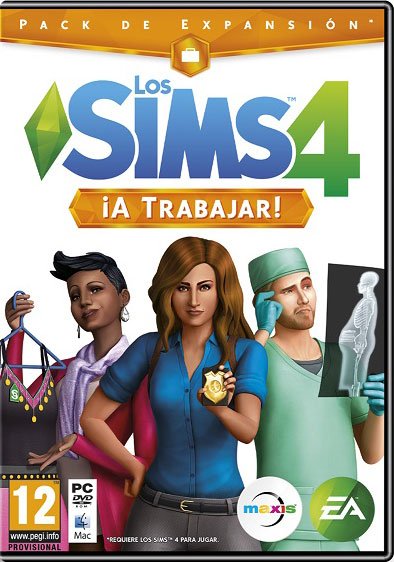 pc los sims 4 a trabajar