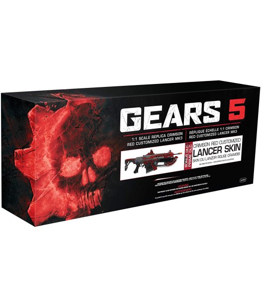 gears of war 5 lancer replica a escala 1:1 pdp