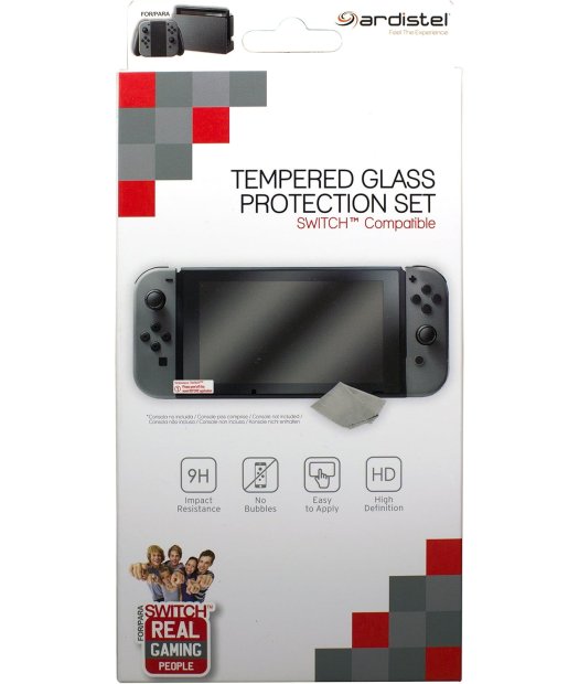 protector pantalla cristal templado consola switch