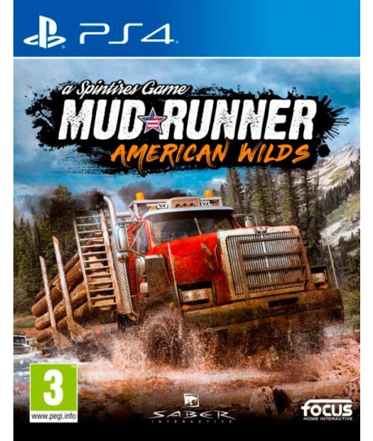 ps4 spintires mudrunner american wilds edition