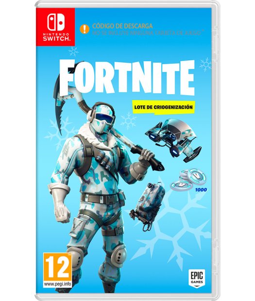 switch fortnite: lote de criogenizacion
