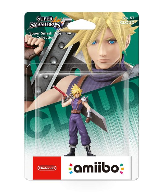 figura amiibo cloud (super smash bros)