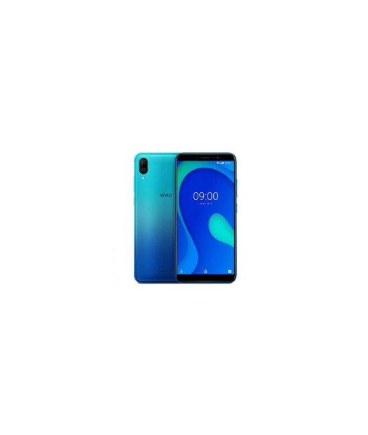 smartphone 5,99\" wiko y80 16+2gb turquesa +carcasa